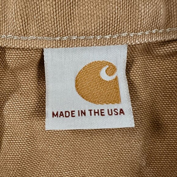 Vintage Carhartt B01-BRN Double Knee Pants 40x30 Made in USA Union Made Workwear - Picture 9 of 11